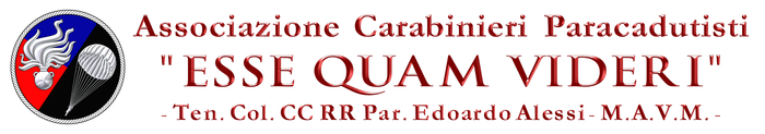 EQV - Malga Bala-Associazione Carabinieri Paracadutisti   Esse Quam Videri 